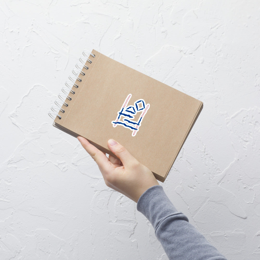 Various Sized Bubble-Free Stickers with ILTDO Colored Logo