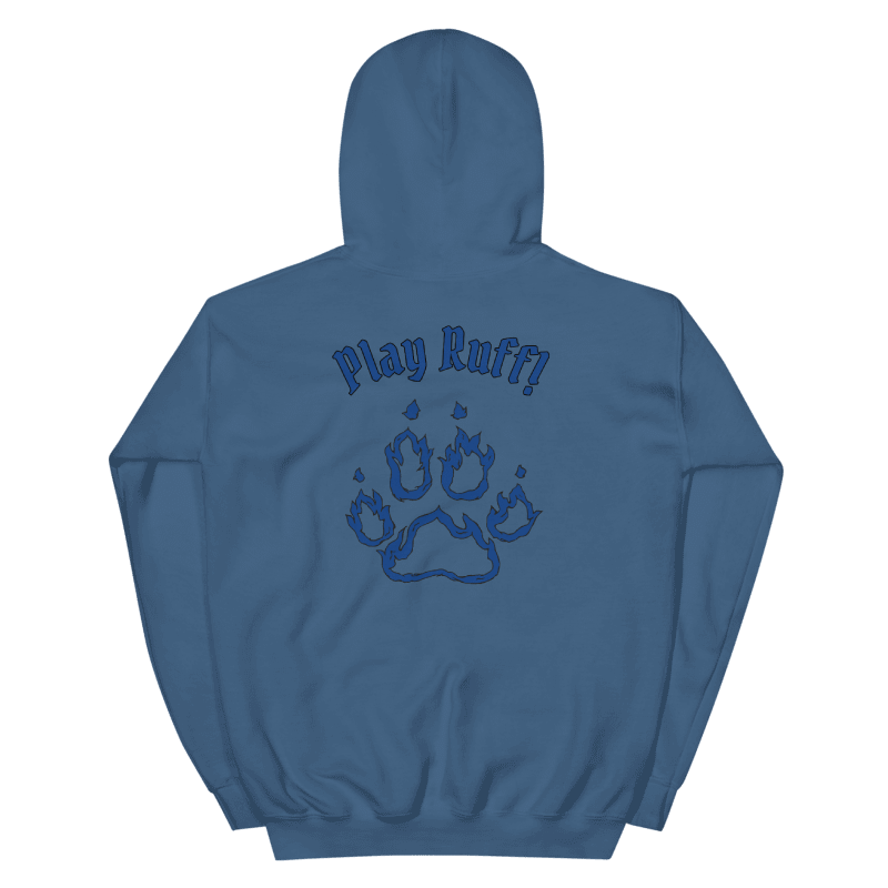 Various Colored Hoodies with Multiple Blue Logos