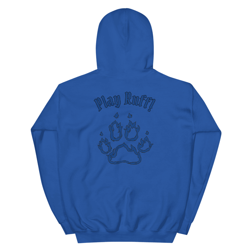 Various Colored Hoodies with Multiple Blue Logos