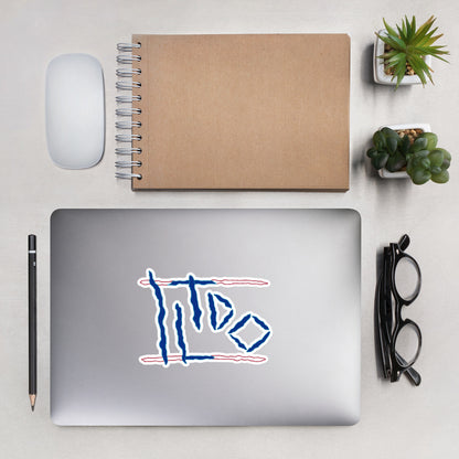 Various Sized Bubble-Free Stickers with ILTDO Colored Logo