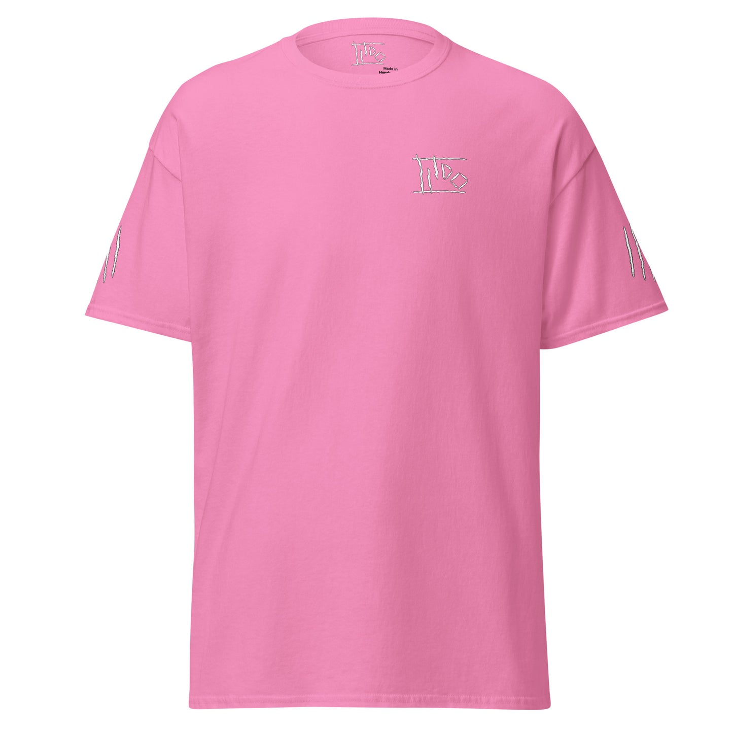 Various Colored Unisex Classic Tees with Multiple White Logos