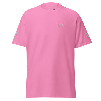 Various Colored Unisex Classic Tees with Multiple White Logos