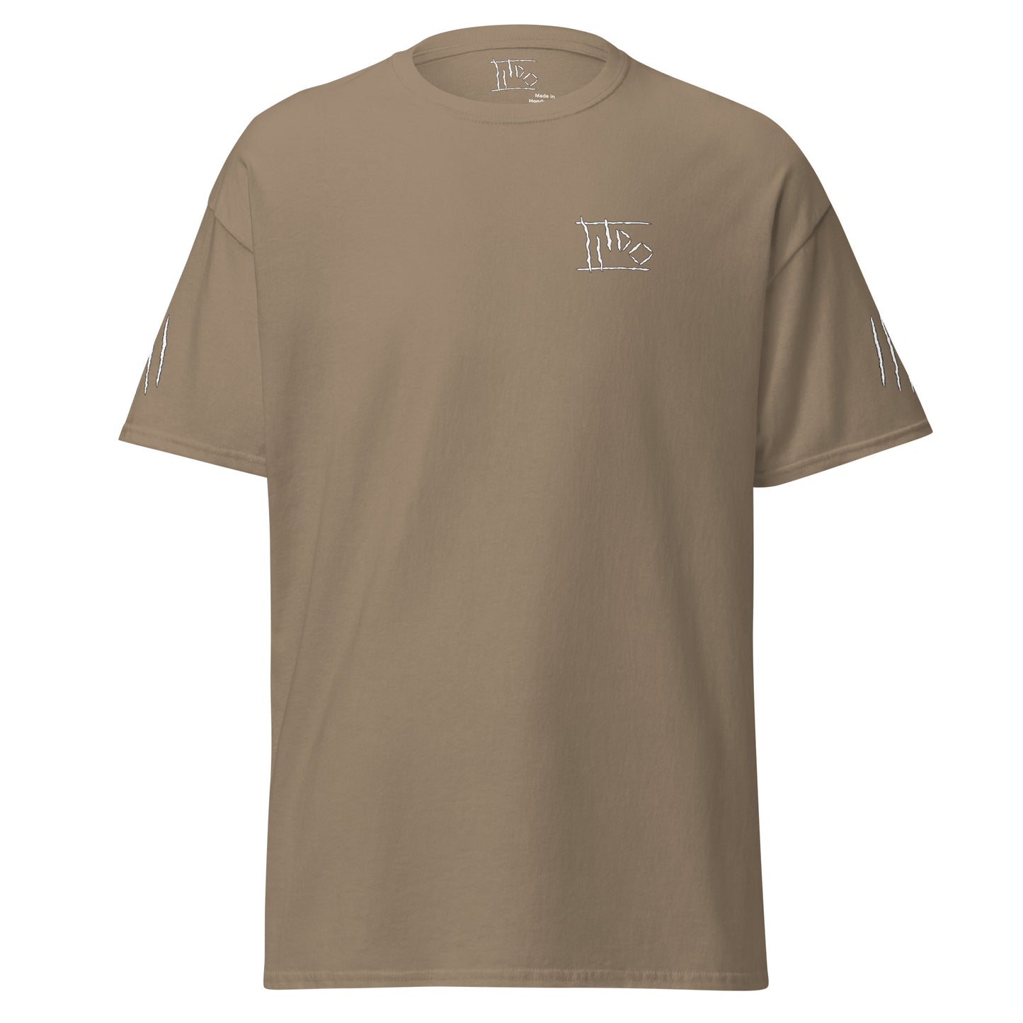 Various Colored Unisex Classic Tees with Multiple White Logos