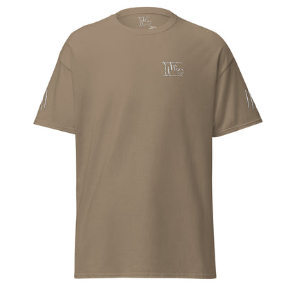 Various Colored Unisex Classic Tees with Multiple White Logos
