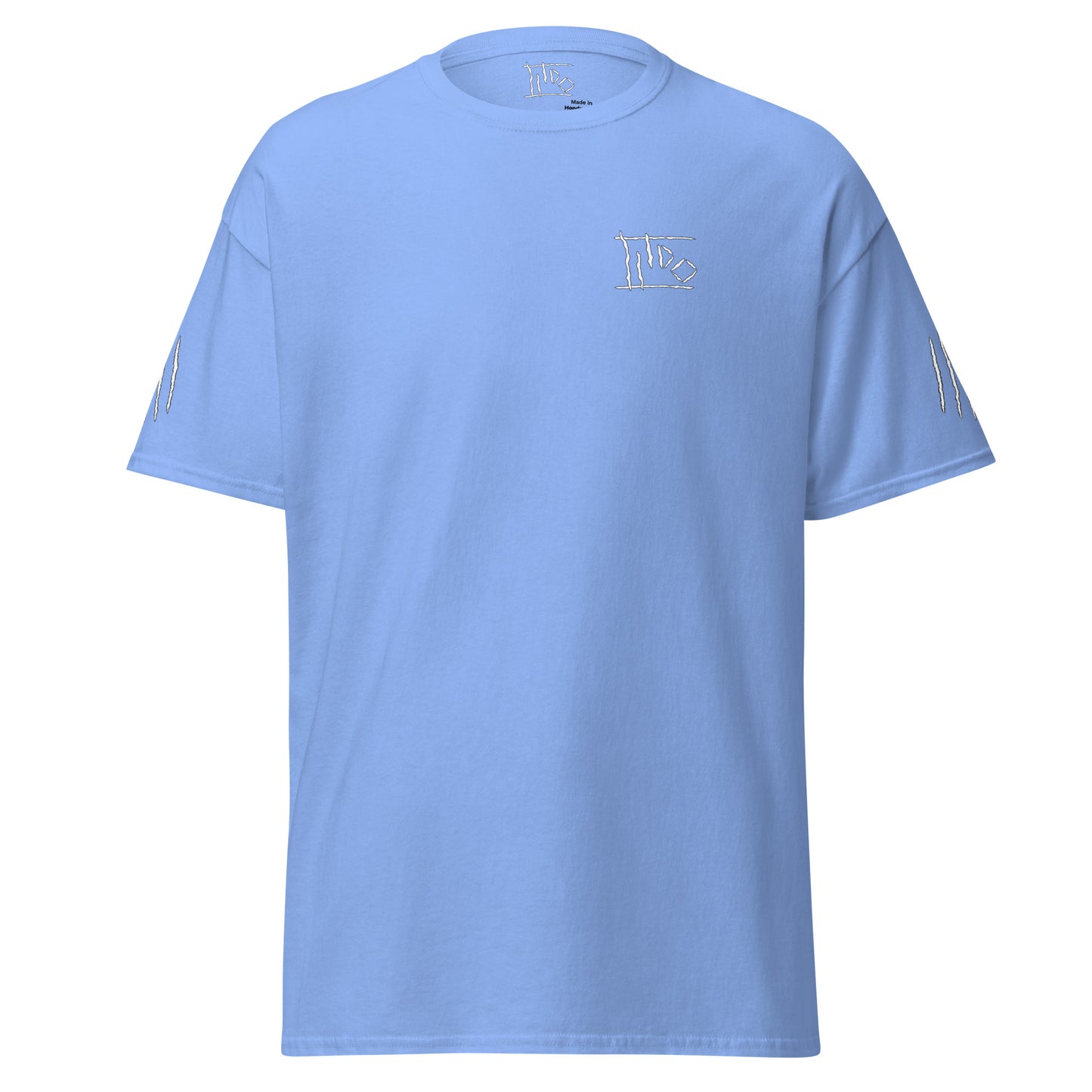 Various Colored Unisex Classic Tees with Multiple White Logos