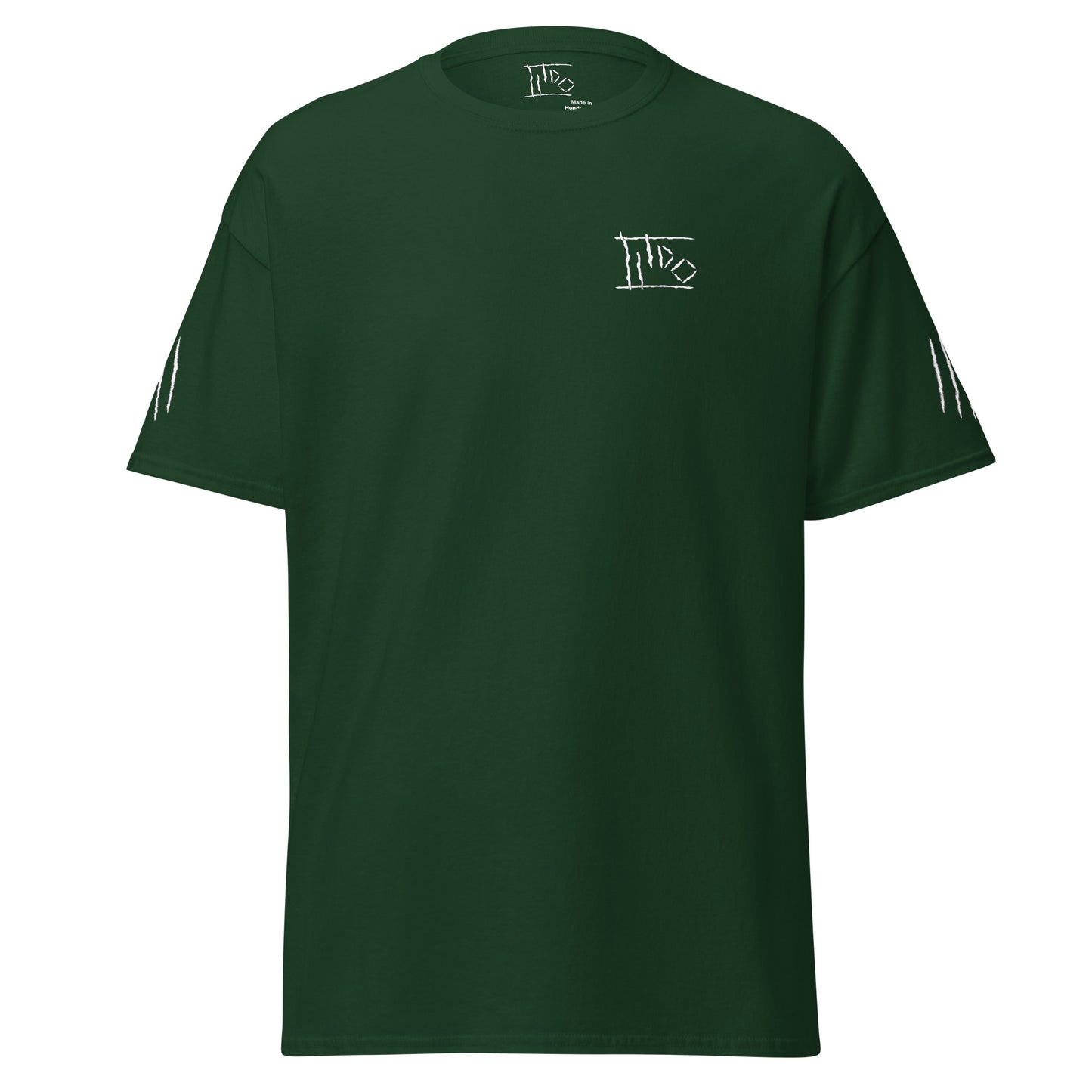 Various Colored Unisex Classic Tees with Multiple White Logos
