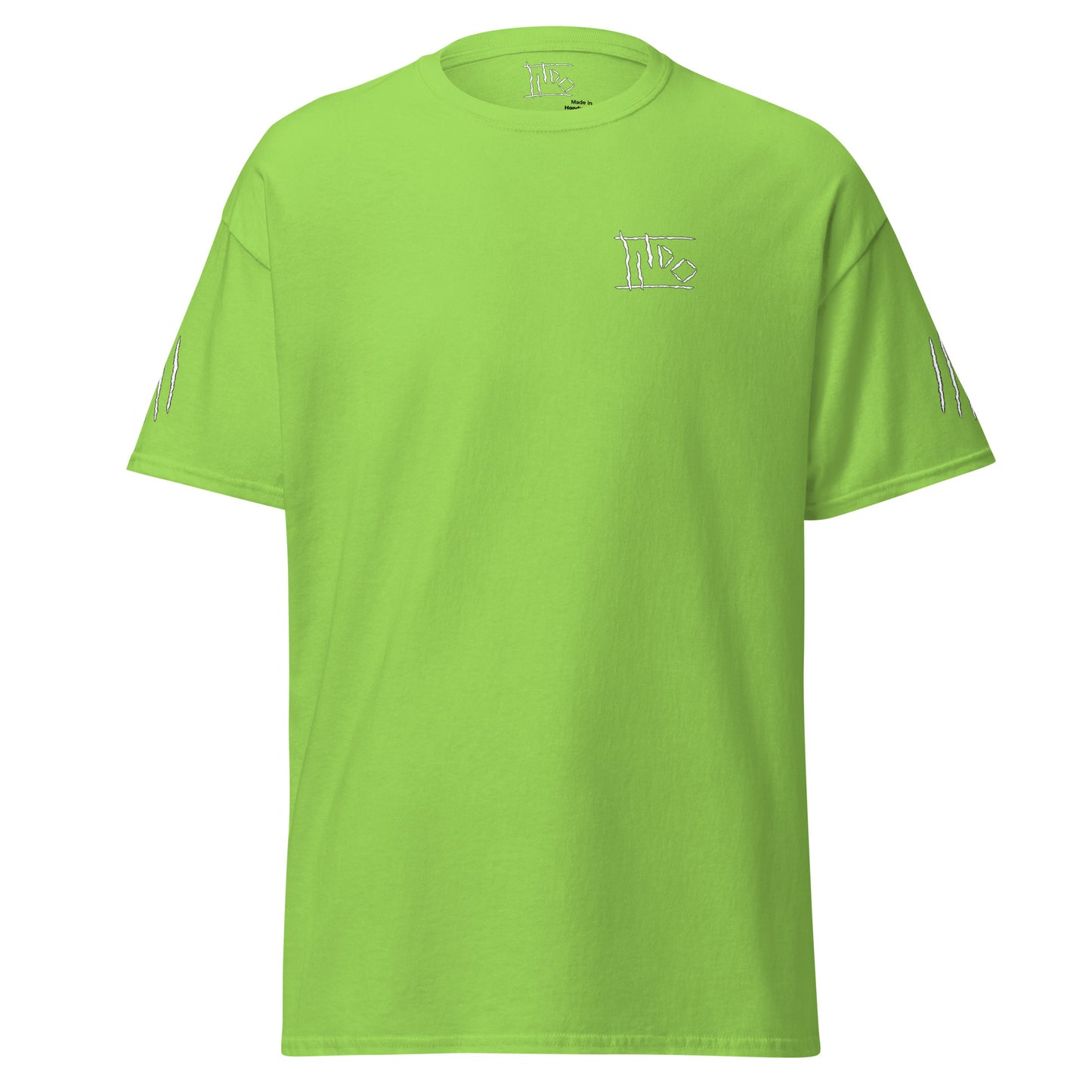 Various Colored Unisex Classic Tees with Multiple White Logos