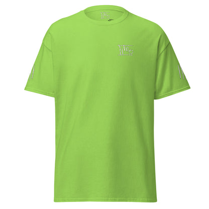 Various Colored Unisex Classic Tees with Multiple White Logos
